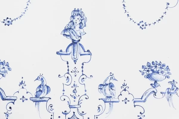 Detail of Bérain motif