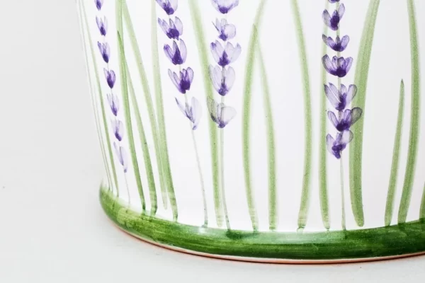 Detail of lavender motif